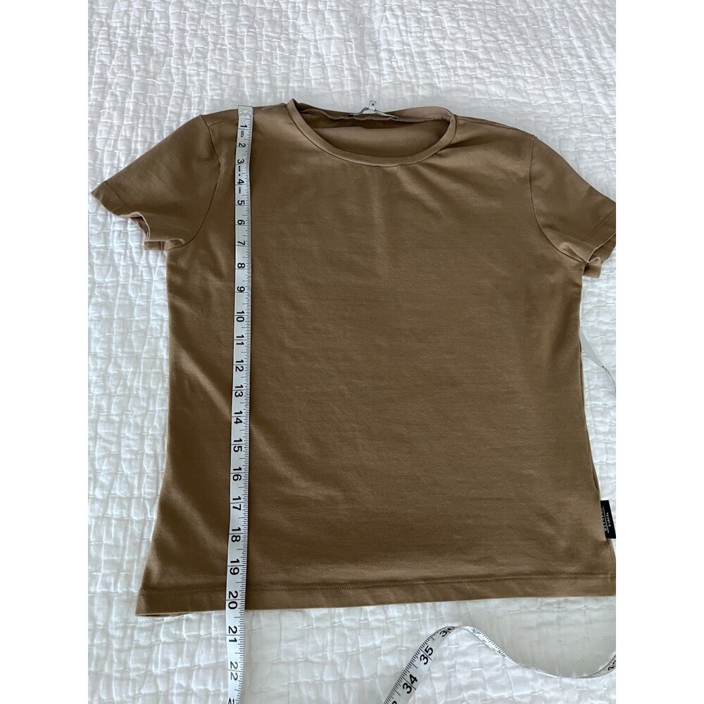 MAXMARA Weekend Set of T-Shirts Black Tan Orange Size Medium EUC - Picture 8 of 9